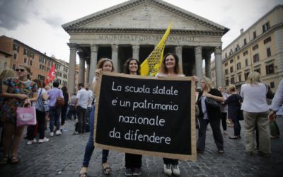 La «Buona scuola» di Renzi, una profonda ferita
