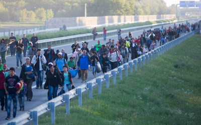Marcia degli Scalzi & Hub per migranti