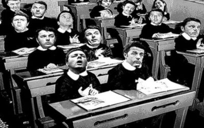La grande truffa della Buona Scuola.  Appunti su formazione, concorsi, abilitazioni, su cosa è la scuola e su cosa potrebbe essere.