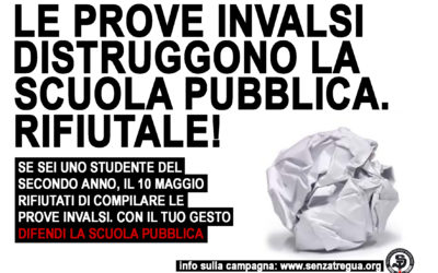 INVALSI: ALLE VOLTE RITORNANO. Scuola: se l’Invalsi non vale.