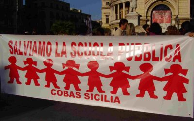 23 marzo 2018 MAESTRE ANCORA IN SCIOPERO