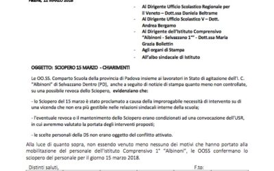LO SCIOPERO IC SELVAZZANO 1 & dintorni