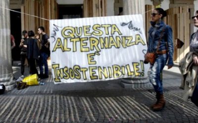 E’ la vita a essere «in alternanza scuola lavoro»