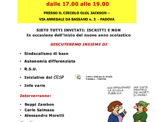 assemblea cobas scuola
