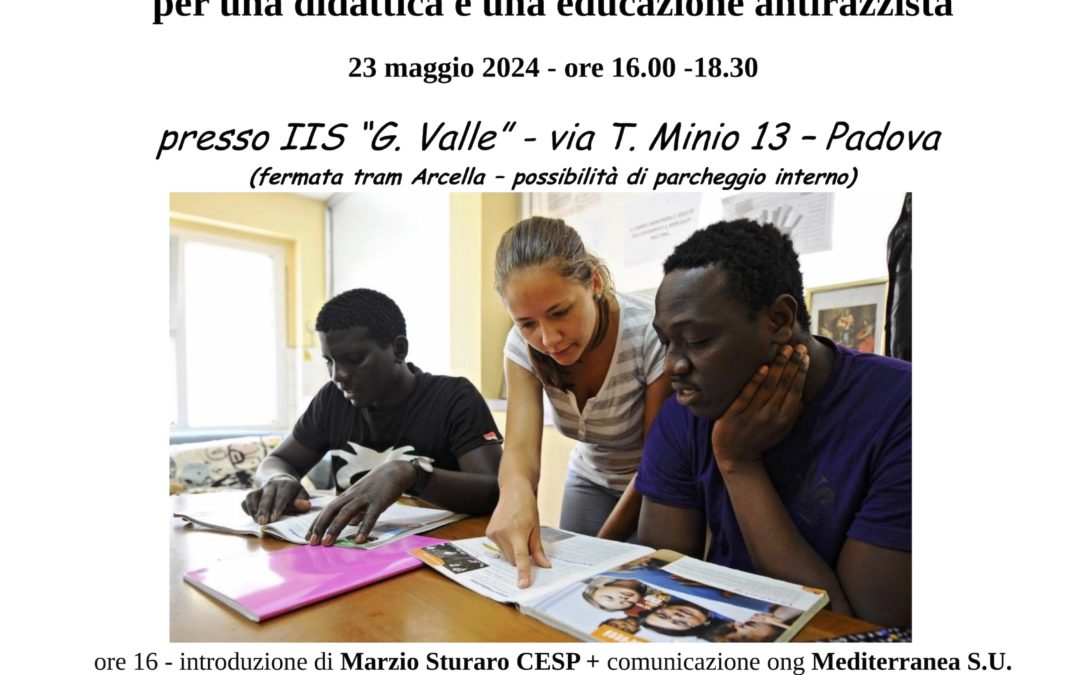 Laboratorio per una didattica e una educazione antirazzista  di CESP del Veneto