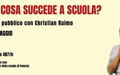 INCONTRO CON Christian RAIMO a Venezia  dI Cobas Scuola di Venezia & Zenobia APS