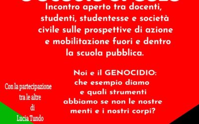 CON GAZA NEL CUORE (assemblea scuola 29 agosto Vittorio Veneto)  di red