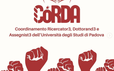 Dalla logistica alla formazione  dal collettivo universitario Corda