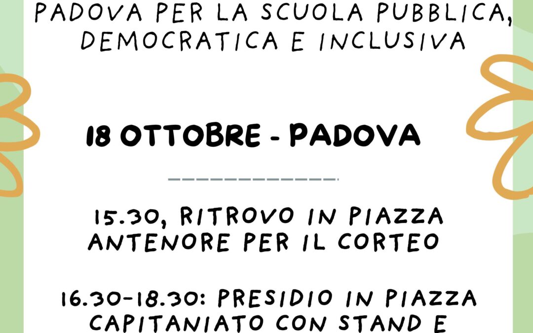 INDICAZIONI NAZIONALI MIM: ora tocca a noi  di cobas della scuola del veneto