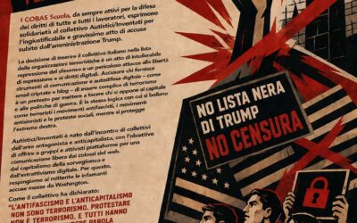 SOLIDARIETÀ CONTRO LA LISTA NERA DI TRUMP  di Cobas Scuola