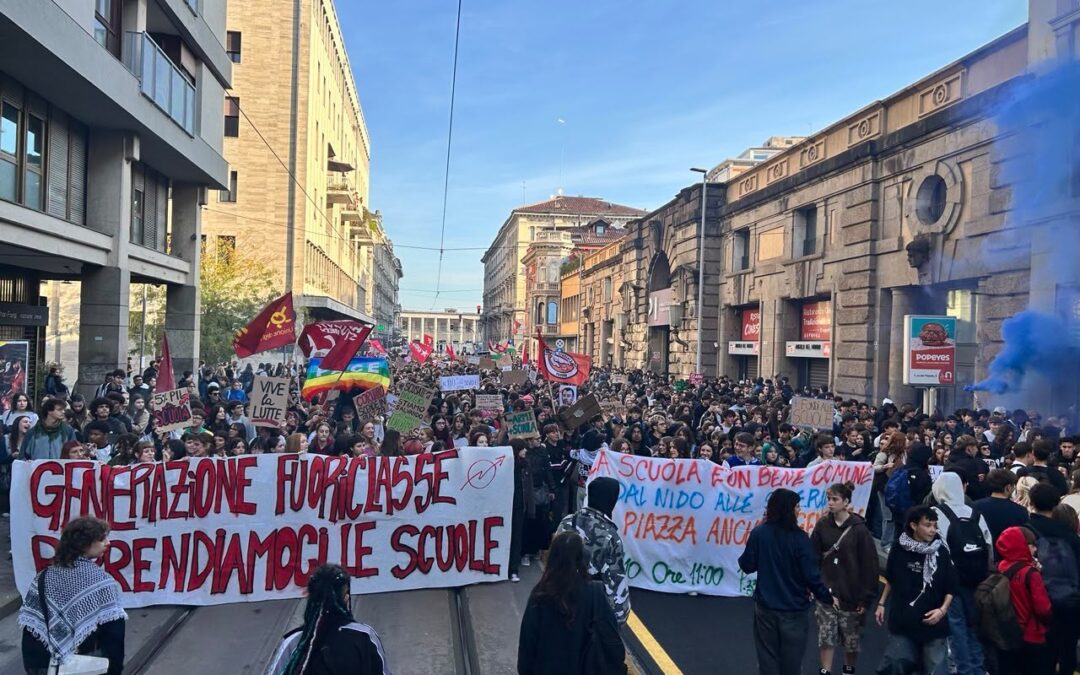 Gli studenti in piazza. Panoramica delle manifestazioni nel Veneto.  di redazione