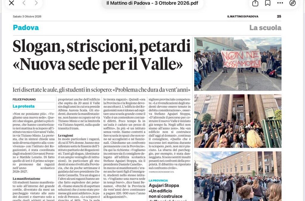 EPPUR SI MUOVE  di redazione e dal Mattino di Padova